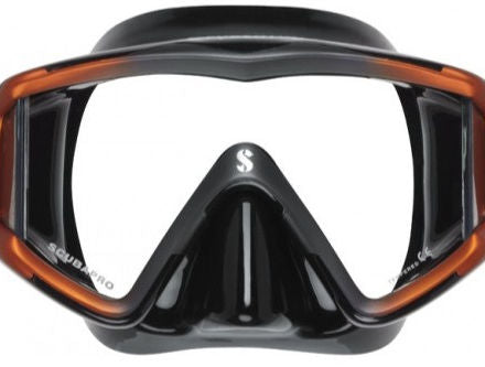 CRYSTAL VU MASK CLR/RED