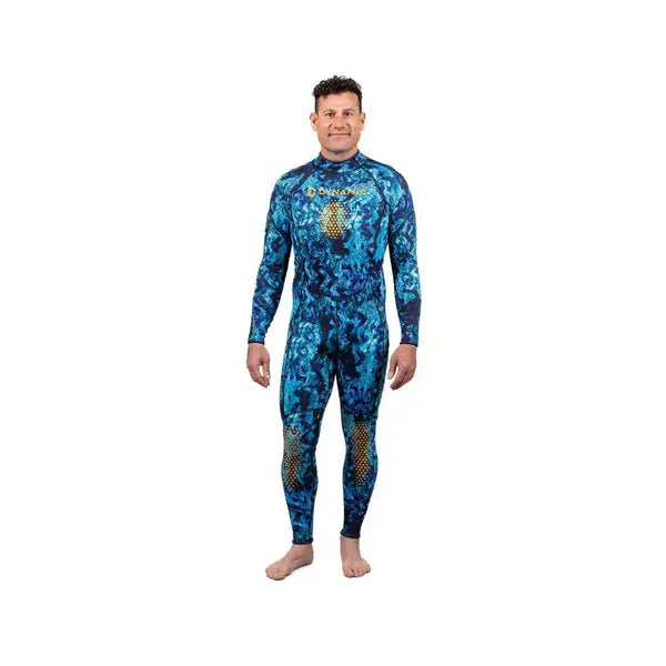 DYNAMIC NORD FDS-2 FREE DIVE SUIT 1.5MM CAMO/BLUE - XL
