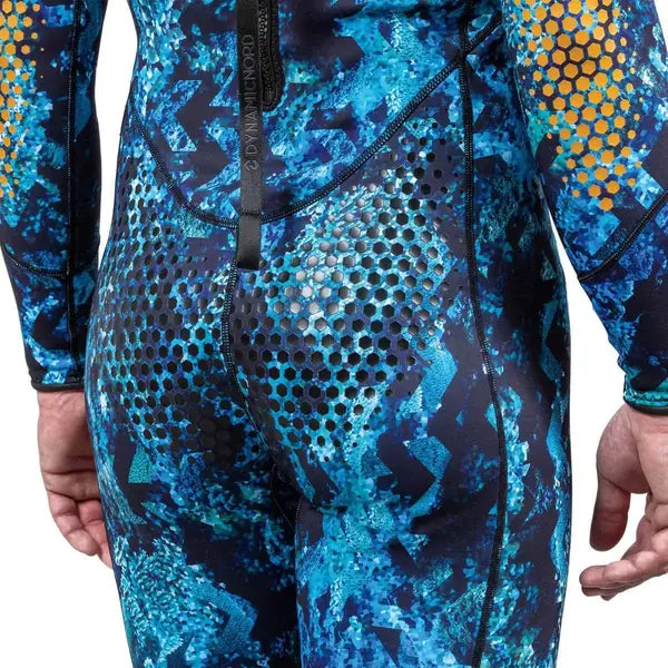 DYNAMIC NORD FDS-2 FREE DIVE SUIT 1.5MM CAMO/BLUE - XL