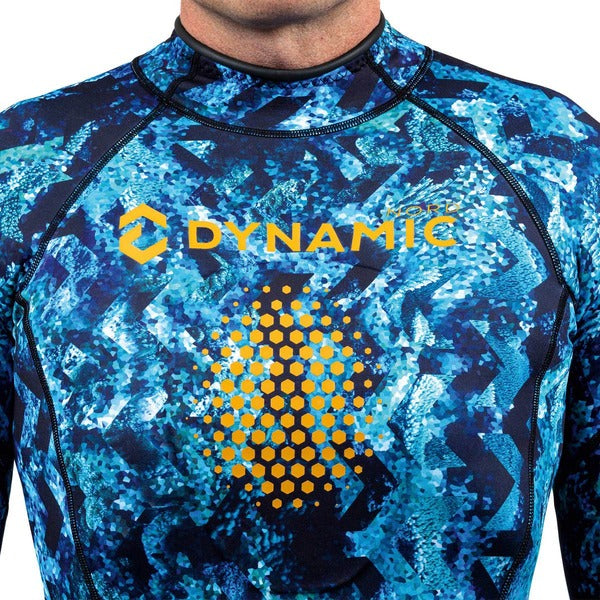 DYNAMIC NORD FDS-2 FREE DIVE SUIT 1.5MM CAMO/BLUE - XL