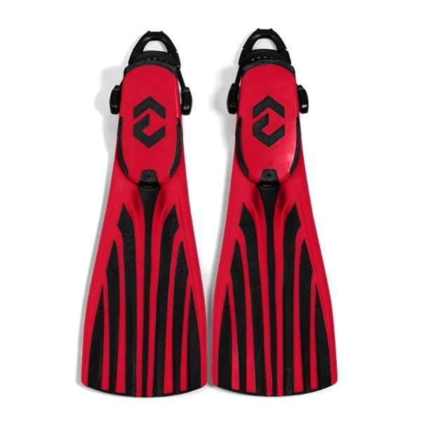 DYNAMIC NORD FINS RF-40 OPEN HEEL RED L