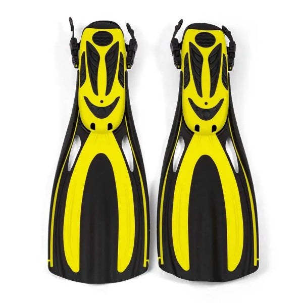 DYNAMIC NORD FINS VF-40 OPEN HEEL YELLOW LARGE