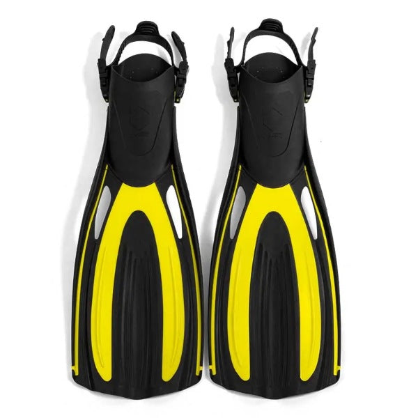 DYNAMIC NORD FINS VF-40 OPEN HEEL YELLOW MEDIUM