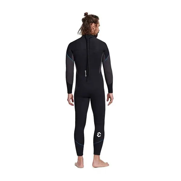 DYNAMIC NORD FULLSUIT MEN 3MM SE-31 BLACK/GREY EXTRA LARGE