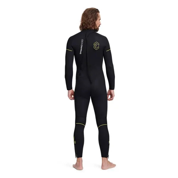 DYNAMIC NORD FULLSUIT MEN 3MM SL-31 BLACK/YELLOW- 2XL