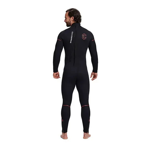 DYNAMIC NORD FULLSUIT MEN 5MM SL-51 BLACK/RED SMALL