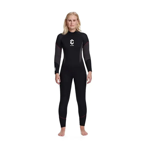 DYNAMIC NORD FULLSUIT WOMEN 3MM SE-32 BLACK/GREY SMALL
