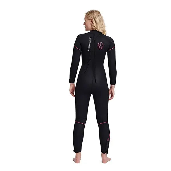 DYNAMIC NORD FULLSUIT WOMEN 3MM SL-32 BLACK/PURPLE- XS/34