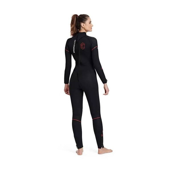 DYNAMIC NORD FULLSUIT WOMEN 5MM SL-52 BLACK/RED - M/38 MEDIUM