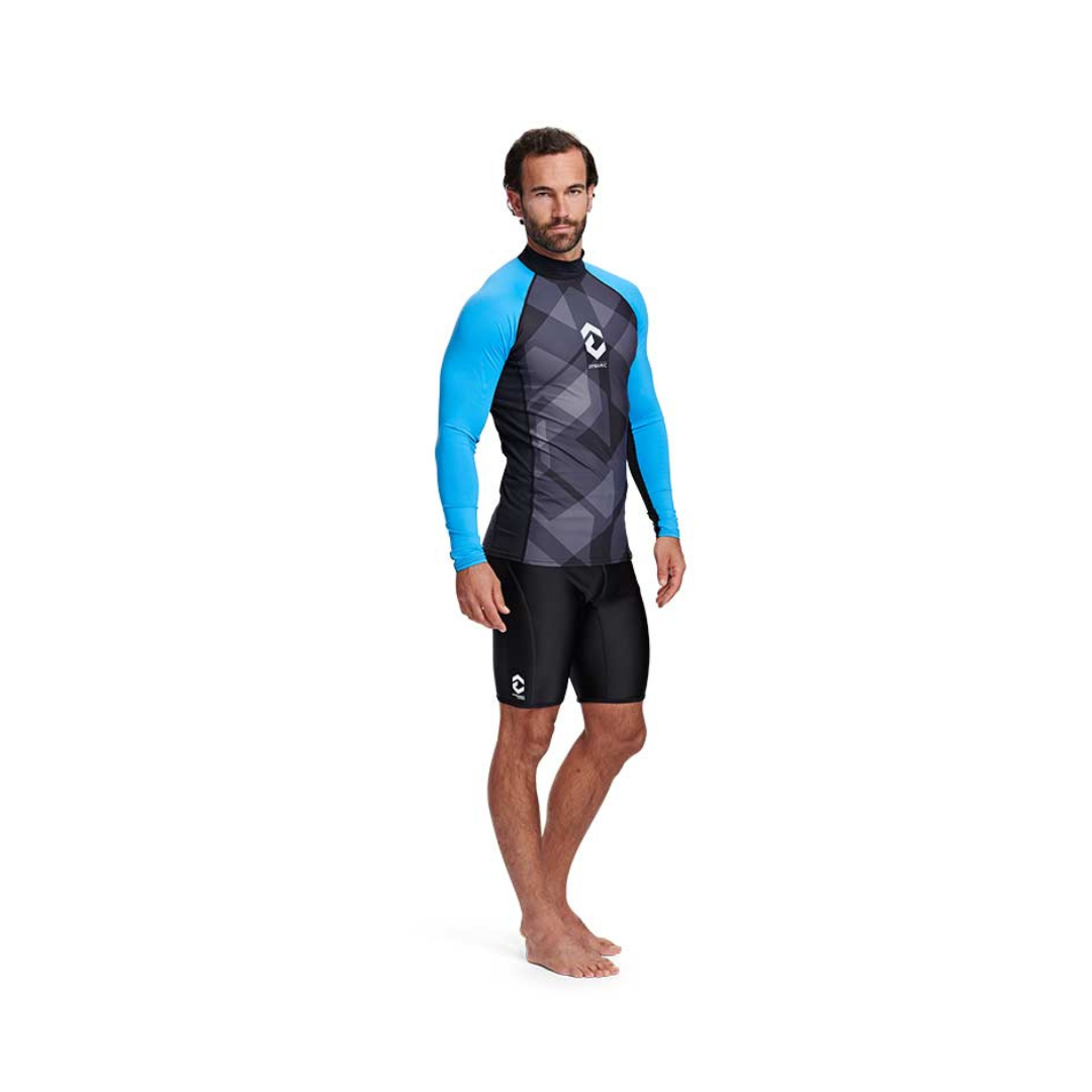 Dynamic Nord Rg-31 Rashguard Long Sleeve Men Black/Blue