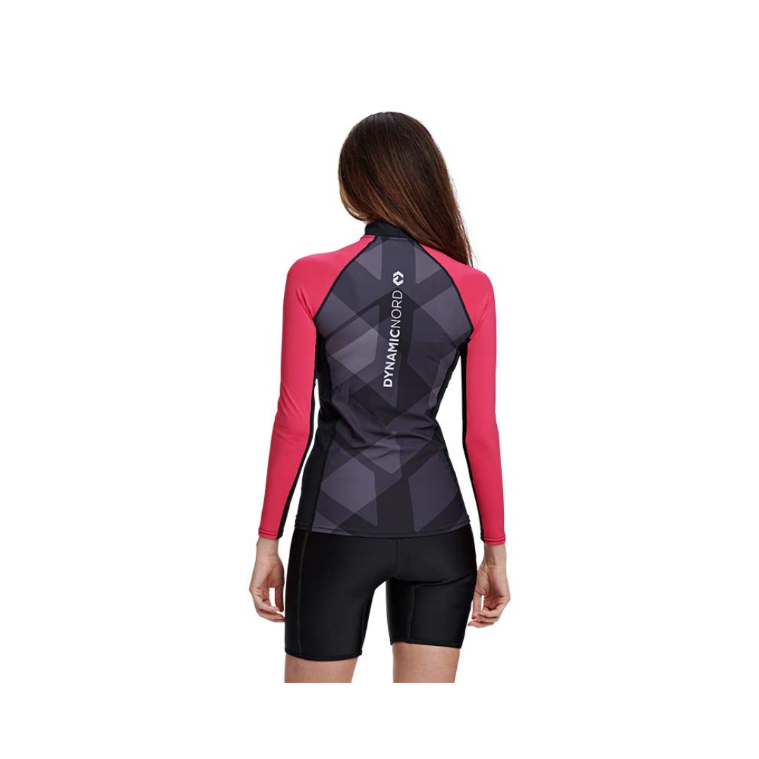 Dynamic Nord Rg-32 Rashguard Long Sleeve Women Black/Purple