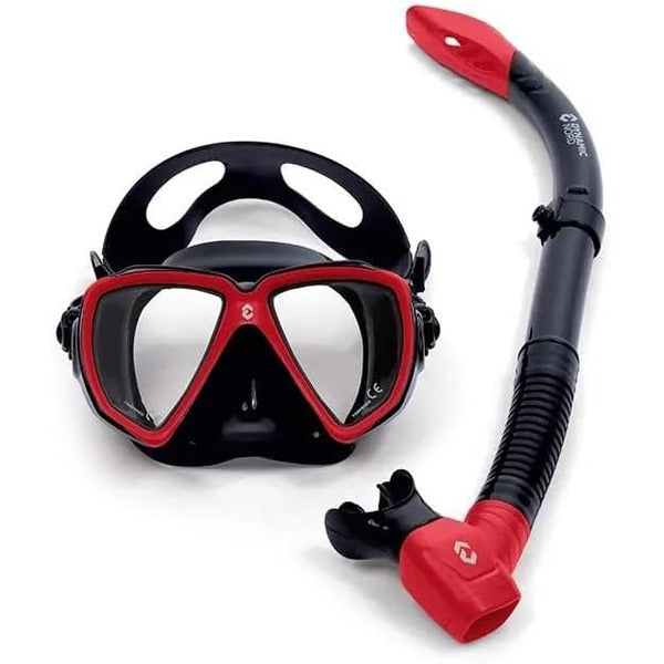 Dynamic Nord Snorkling Set MS-21 Black/Red