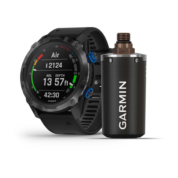 GARMIN DESCENT MK2I BUNDLE TITANIUM CARBRON GREY DLC WITH BLACK BAND