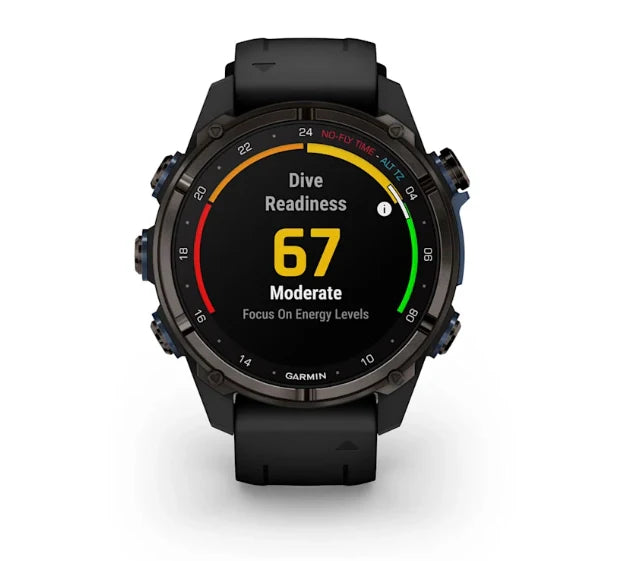 GARMIN DESCENT MK3I - 43 MM CARBON GREY DLC TITANIUM WITH BLACK BAND