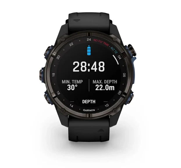 GARMIN DESCENT MK3I - 43 MM CARBON GREY DLC TITANIUM WITH BLACK BAND