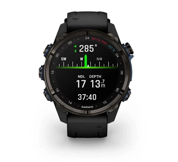 GARMIN DESCENT MK3I - 43 MM CARBON GREY DLC TITANIUM WITH BLACK BAND