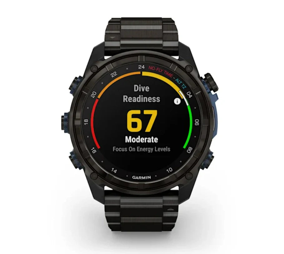 GARMIN DESCENT MK3I - 51 MM CARBON GREY DLC TITANIUM WITH DLC TITANIUM