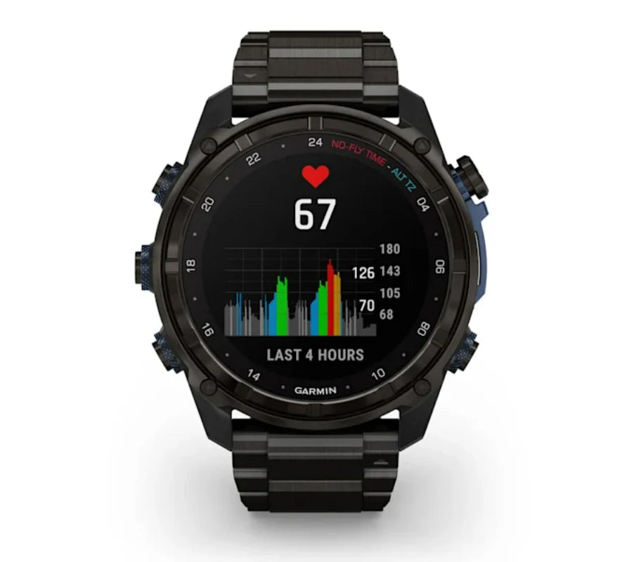 GARMIN DESCENT MK3I - 51 MM CARBON GREY DLC TITANIUM WITH BLACK