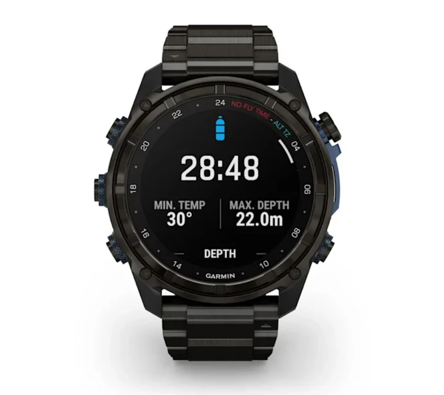 GARMIN DESCENT MK3I - 51 MM CARBON GREY DLC TITANIUM WITH BLACK
