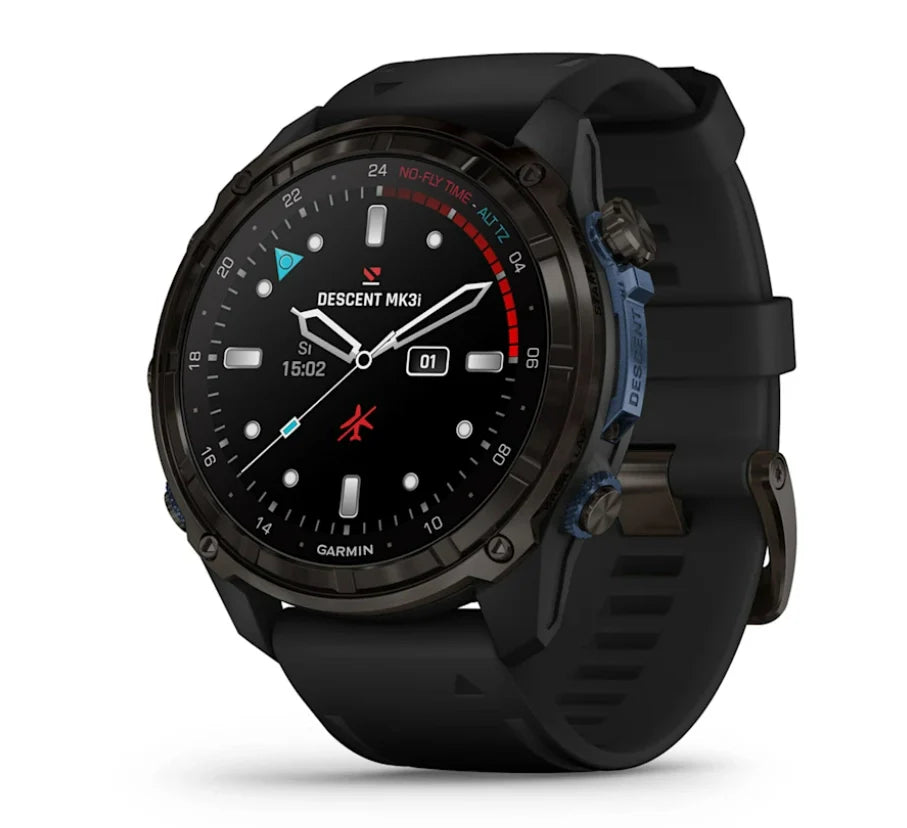 GARMIN DESCENT MK3I - 51 MM CARBON GREY DLC TITANIUM WITH BLACK