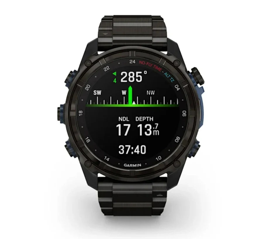 GARMIN DESCENT MK3I - 51 MM CARBON GREY DLC TITANIUM WITH BLACK