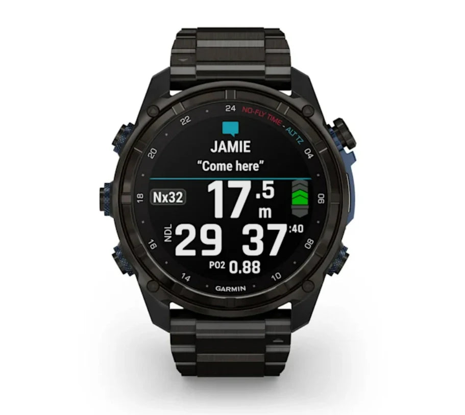 GARMIN DESCENT MK3I - 51 MM CARBON GREY DLC TITANIUM WITH BLACK