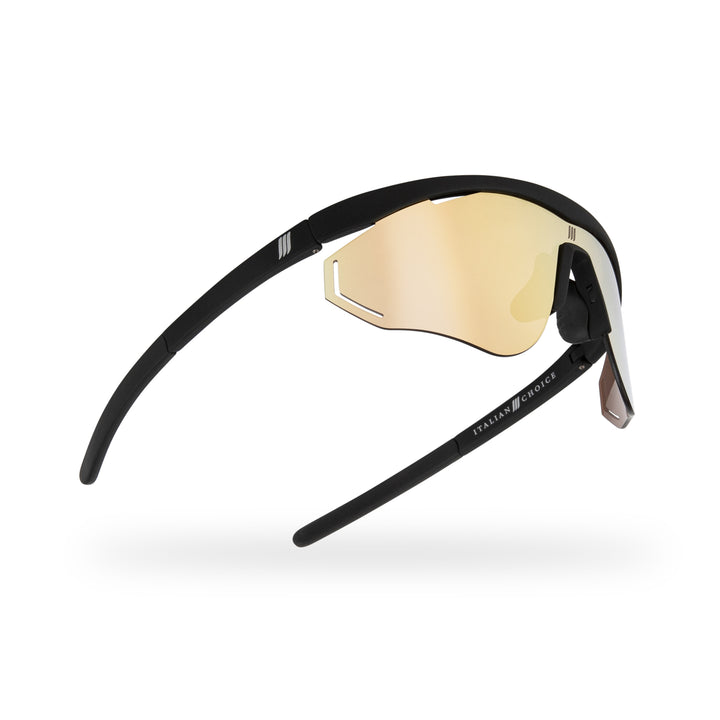 ITALIAN CHOICE SUNGLASS IC ORO BLACK 6.0