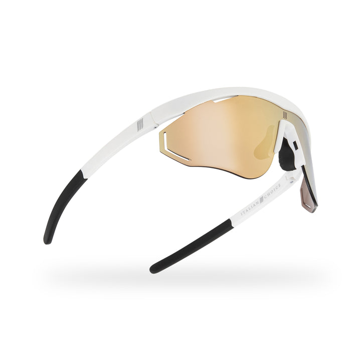 ITALIAN CHOICE SUNGLASS IC ORO WHITE 6.0