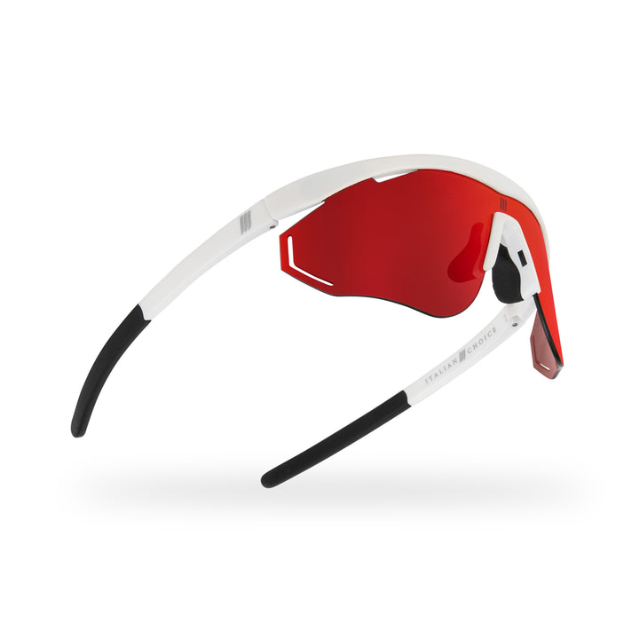 ITALIAN CHOICE SUNGLASS IC ROSSA WHITE 6.0