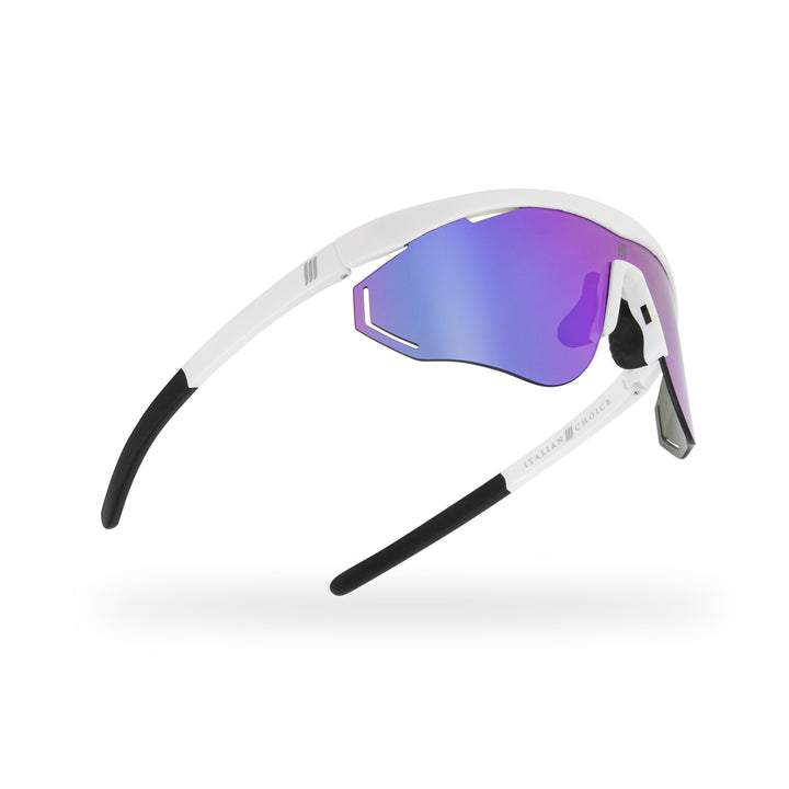 ITALIAN CHOICE SUNGLASS IC VIOLA WHITE 6.0
