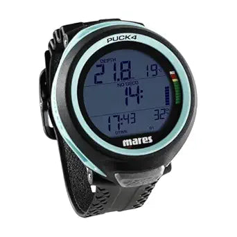 MARES DIVE COMPUTER SIRIUS PUCK 4 BLACK AQUA