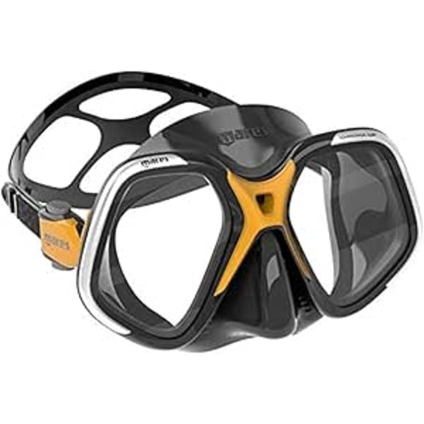 MARES MASK CHROMA UP BLACK YELLOW