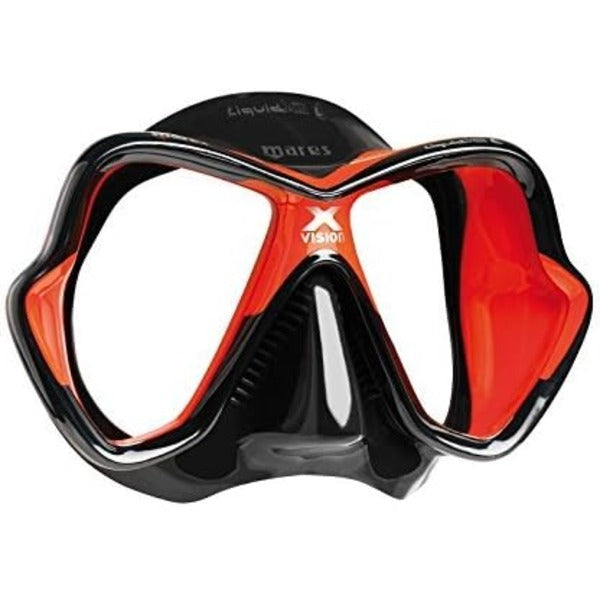 MARES MASK X-VISION ULTRA LIQUIDSKIN RED BLACK