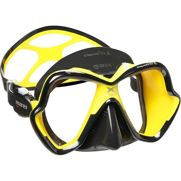 MARES MASK X-VISION ULTRA LIQUIDSKIN YELLOW