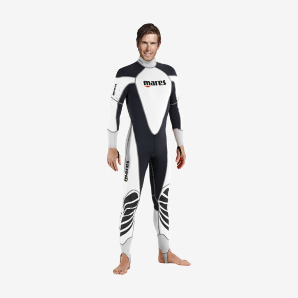 MARES PHOTOSUIT WETSUIT UNISEX WHITE - SMALL