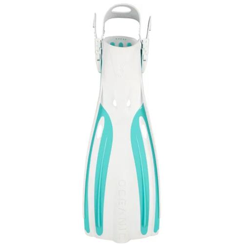 OCEANIC FINS VIPER 2 OH WHITE/AQUA REG