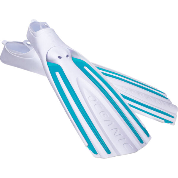 OCEANIC FINS VIPER 2 OH WHITE/AQUA SM
