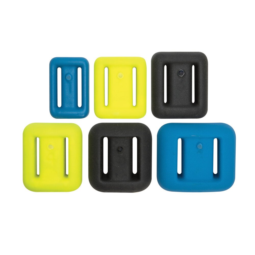 SEA PEARLS WEIGHT CASE COATED LACE-THRU 1LB YELLOW