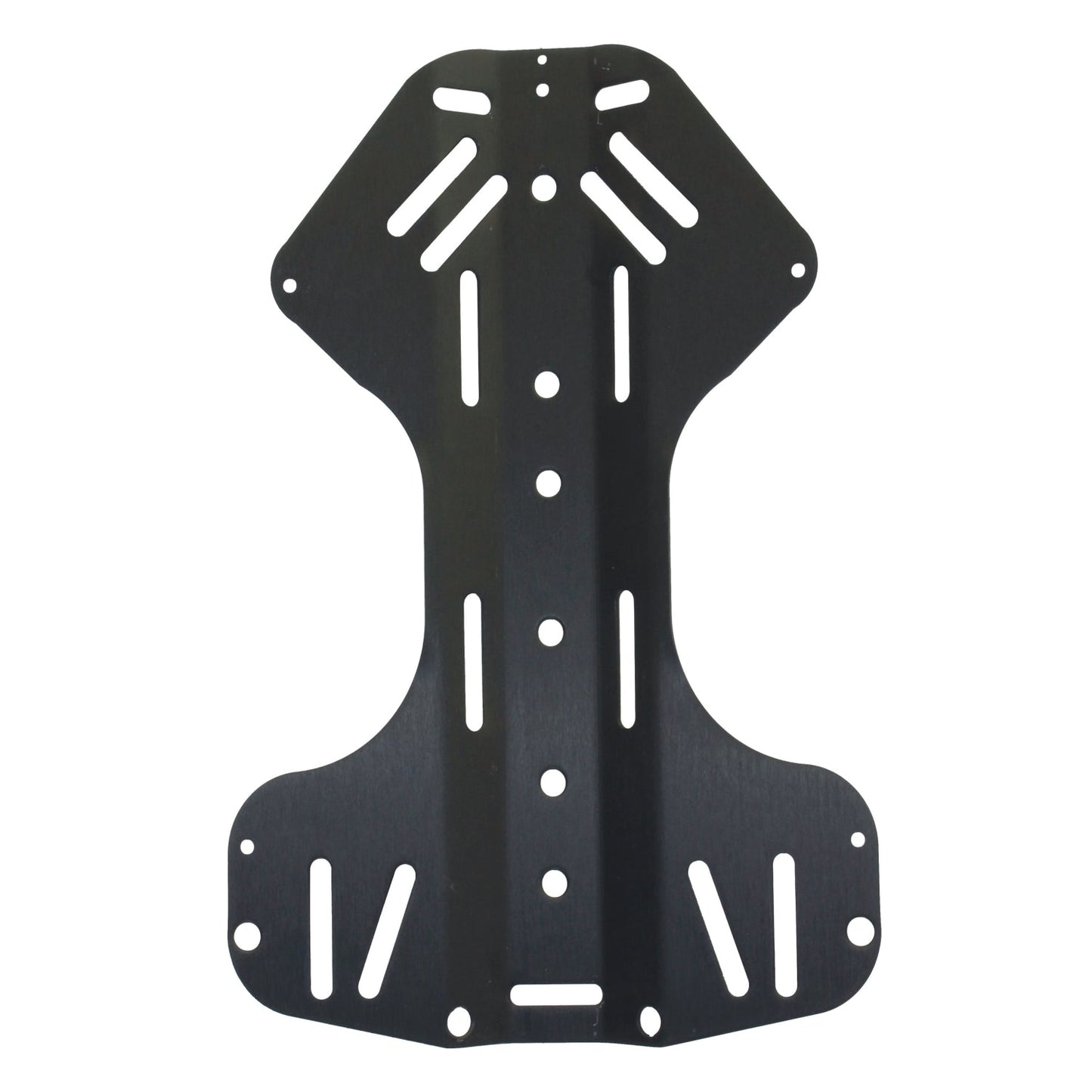 SOPRAS Back plate ALU black Granat Shaped