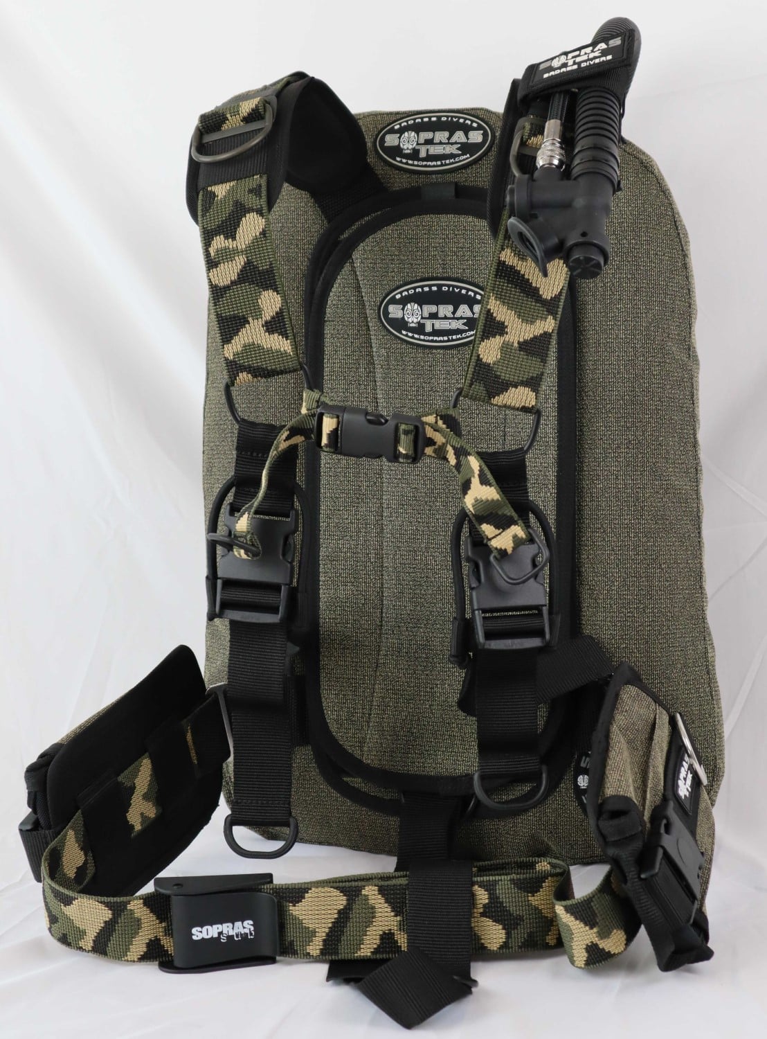 SOPRAS Compact lite KEVLAR with camou 14L - BCD