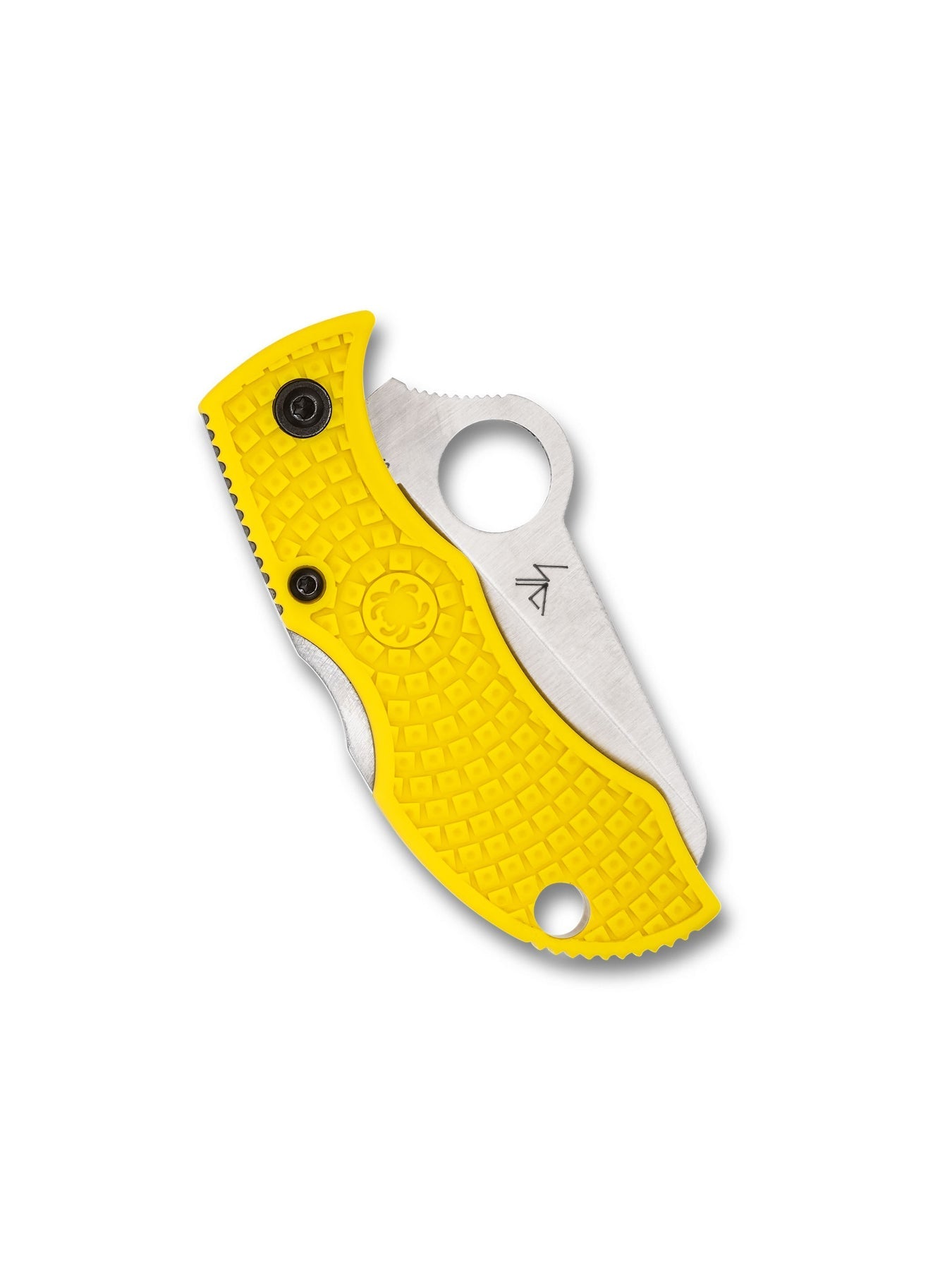 SPYDERCO MANBUG SALT YELLOW LIGHTWEIGHT SPYDEREDGE