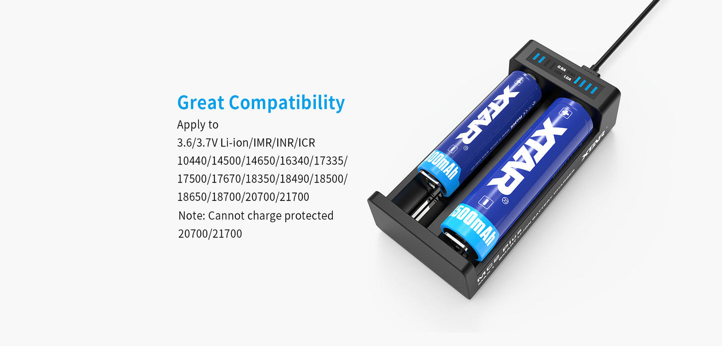 XTAR-AC329001-MC2 PLUS CHARGER