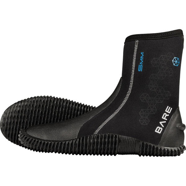 BARE BOOTS 5MM S-FLEX BOOT BLACK - 05