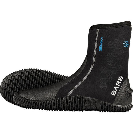 BARE BOOTS 5MM S-FLEX BOOT BLACK - 08