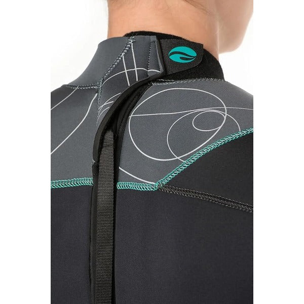 BARE WETSUIT 3/2MM ELATE FULL WOMENS GREY - 02