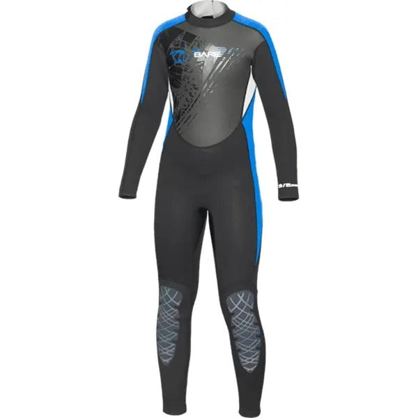 BARE WETSUIT 3/2MM MANTA FULL KIDS - 10
