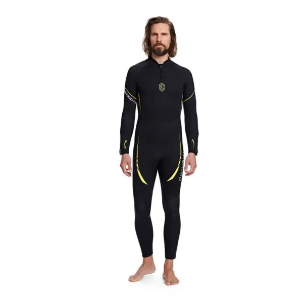 DYNAMIC NORD FULLSUIT MEN 3MM SL-31 BLACK/YELLOW- 2XL