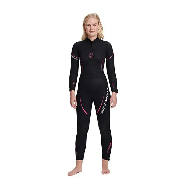 DYNAMIC NORD FULLSUIT WOMEN 3MM SL-32 BLACK/PURPLE- XS/34