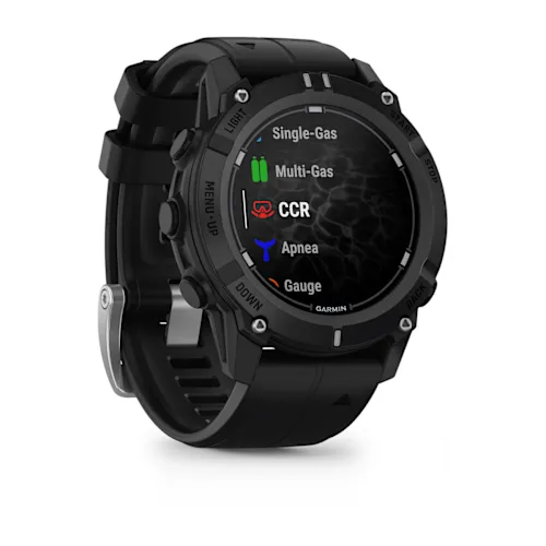 GARMIN DESCENT G2-BLACK WITH BLACK SILICON BAND