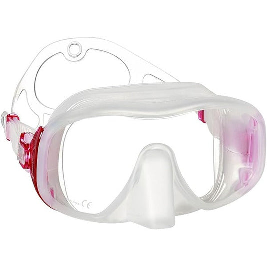 MARES MASK JUNO PINK CLEAR